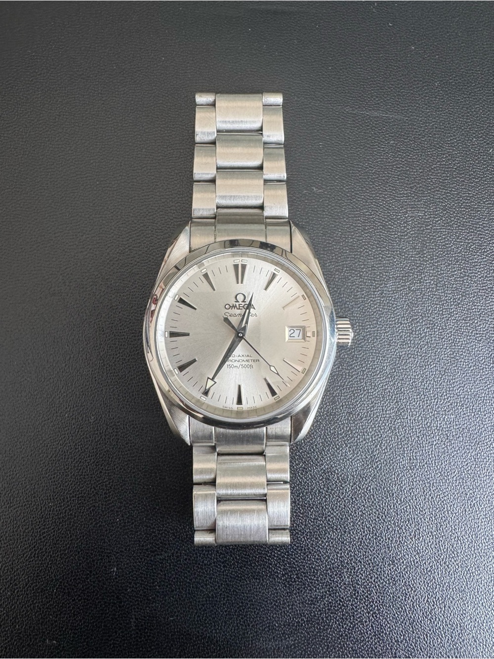 Omega Aqua Terra 36mm 2504.30 Men's Watch — Silver Dial